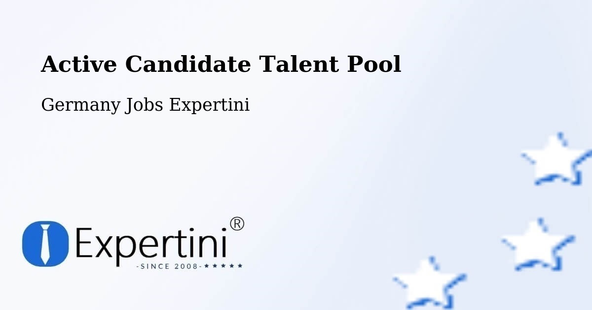 Active Candidate Talent Pool – Brackel - Germany Jobs Expertini